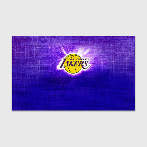 Бумага для упаковки Los Angeles Lakers / 3D-принт – фото 1