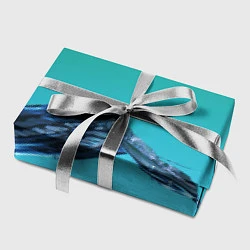 Бумага для упаковки Зеленая вода, цвет: 3D-принт — фото 2