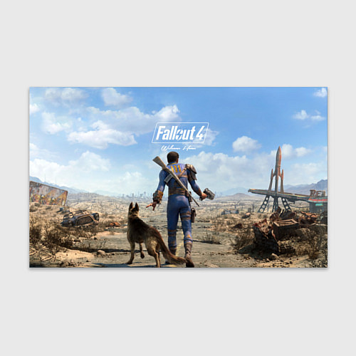 Бумага для упаковки Fallout 4: Welcome Home / 3D-принт – фото 1