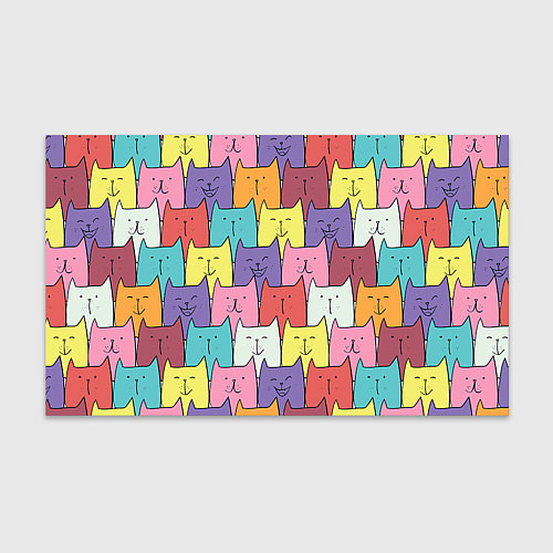 Бумага для упаковки Котики / 3D-принт – фото 1