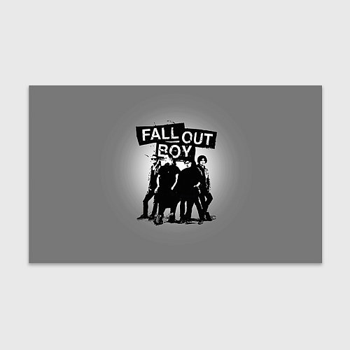 Бумага для упаковки Fall out boy / 3D-принт – фото 1