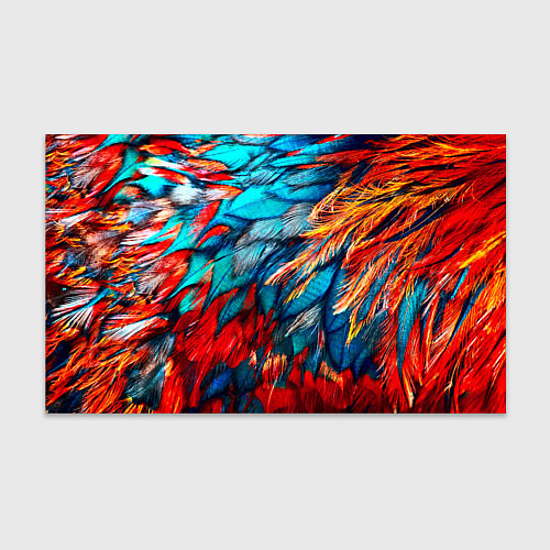 Бумага для упаковки Перья / 3D-принт – фото 1