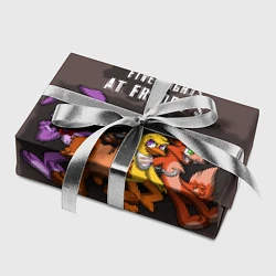 Бумага для упаковки Five Nights At Freddy's, цвет: 3D-принт — фото 2