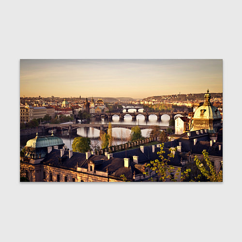 Бумага для упаковки Чехия Прага / 3D-принт – фото 1
