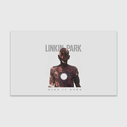 Бумага для упаковки Linkin Park: Burn it down, цвет: 3D-принт