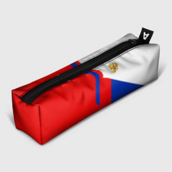 Пенал для ручек Russia: Geometry Tricolor, цвет: 3D-принт