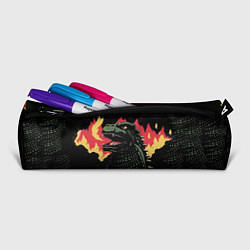 Пенал для ручек Flame Godzilla, цвет: 3D-принт — фото 2