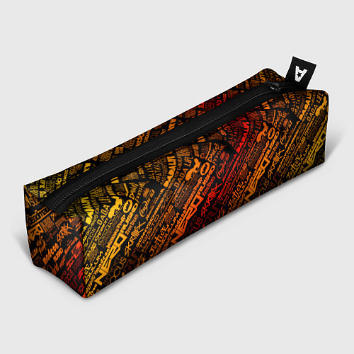 Пенал Музыкальные бренды / 3D-принт – фото 1
