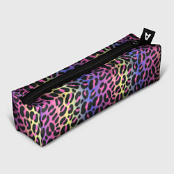 Пенал для ручек Neon Leopard Pattern, цвет: 3D-принт