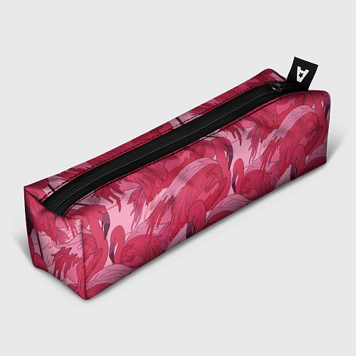 Пенал Розовые фламинго / 3D-принт – фото 1