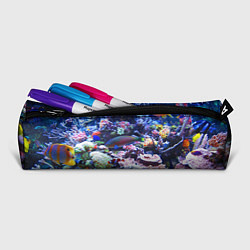 Пенал для ручек Коралловые рыбки, цвет: 3D-принт — фото 2