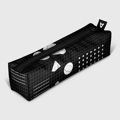 Пенал Черно-белые фигуры 3D / 3D-принт – фото 1