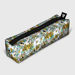 Пенал Абстрактный современный узор в стиле граффити