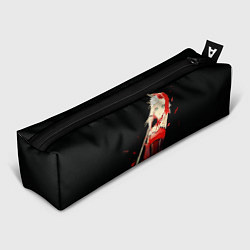 Пенал для ручек Такт опус судьба девушка в красном платье, цвет: 3D-принт