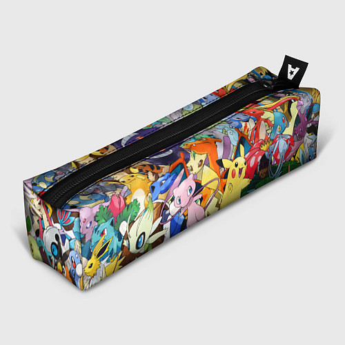 Пенал АНИМЕ, ПОКЕМОНЫ ВСЕ ПЕРСОНАЖИ POKEMON / 3D-принт – фото 1