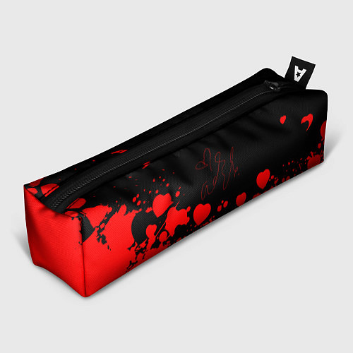 Пенал Adele Сердечки Автограф / 3D-принт – фото 1