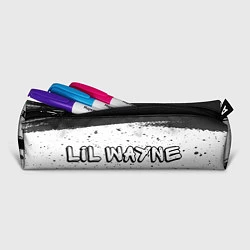 Пенал для ручек Рэпер Lil Wayne в стиле граффити, цвет: 3D-принт — фото 2