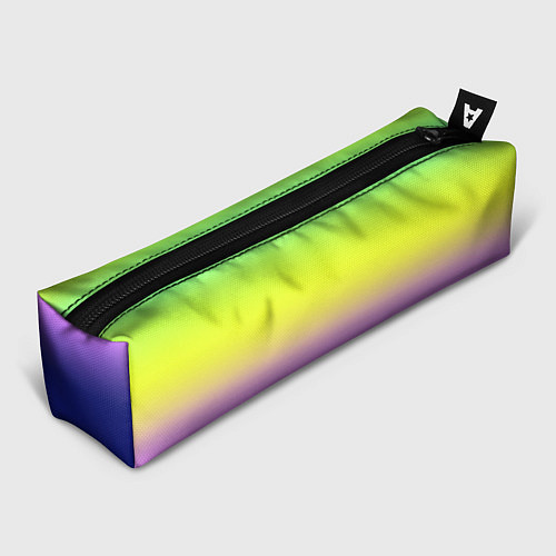 Пенал Разноцветный размытый фон градиент / 3D-принт – фото 1