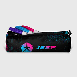 Пенал для ручек Jeep Neon Gradient, цвет: 3D-принт — фото 2