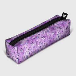 Пенал для ручек Танцующие русалки на фиолетовом, цвет: 3D-принт