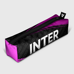 Пенал для ручек Inter pro football: надпись и символ, цвет: 3D-принт
