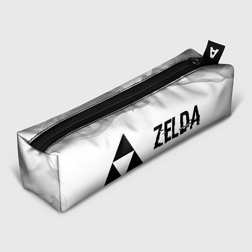 Пенал Zelda glitch на светлом фоне: надпись и символ / 3D-принт – фото 1