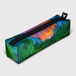 Пенал для ручек Закат на реке, цвет: 3D-принт