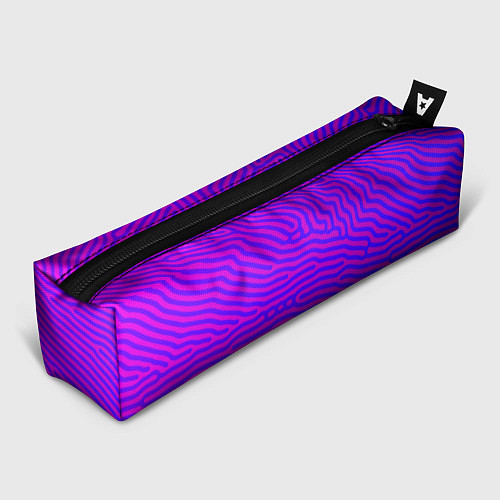 Пенал Фиолетовые линии / 3D-принт – фото 1
