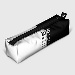 Пенал для ручек ШБ черно-белый вариант, цвет: 3D-принт
