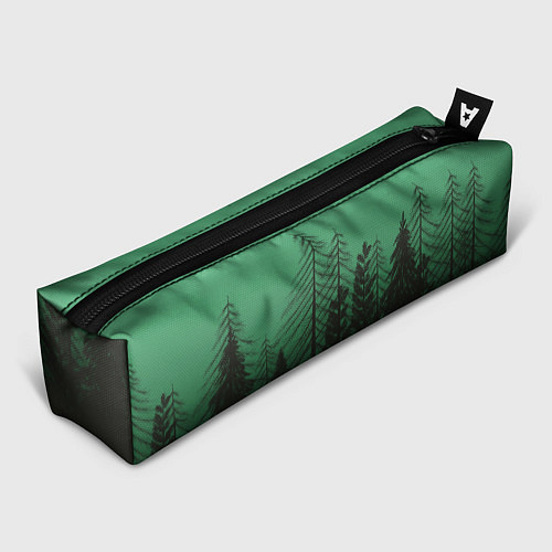 Пенал Зелёный туманный лес / 3D-принт – фото 1