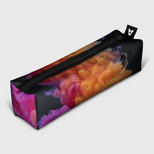 Пенал Разноцветный дым сгустки / 3D-принт – фото 1