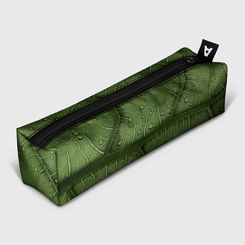 Пенал Текстура зелёной листы / 3D-принт – фото 1