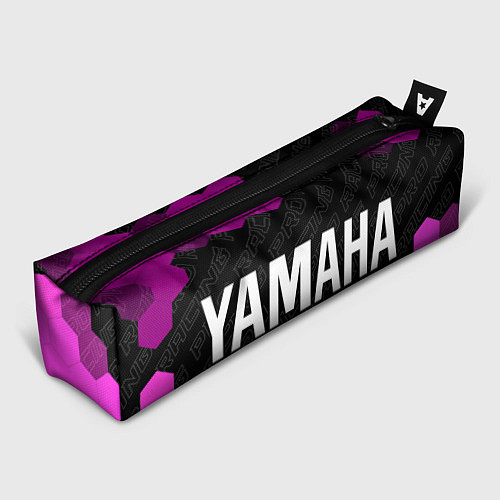 Пенал Yamaha pro racing: надпись и символ / 3D-принт – фото 1
