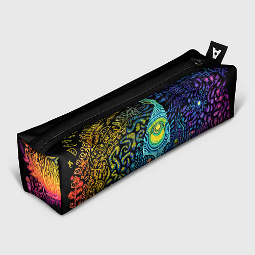 Пенал Психоделика разноцветная - нейронная сеть / 3D-принт – фото 1