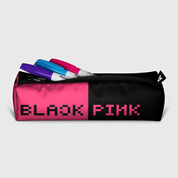 Пенал для ручек Пиксельный логотип Blackpink, цвет: 3D-принт — фото 2