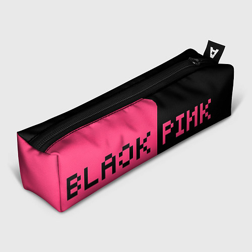 Пенал Пиксельный логотип Blackpink / 3D-принт – фото 1