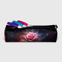 Пенал для ручек Алая космическая роза - Нейросеть, цвет: 3D-принт — фото 2
