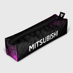 Пенал для ручек Mitsubishi pro racing: надпись и символ, цвет: 3D-принт