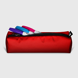Пенал для ручек Градиент красный тёмный, цвет: 3D-принт — фото 2