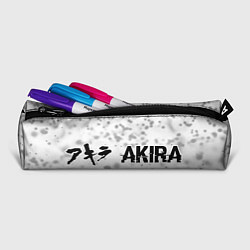 Пенал для ручек Akira glitch на светлом фоне: надпись и символ, цвет: 3D-принт — фото 2