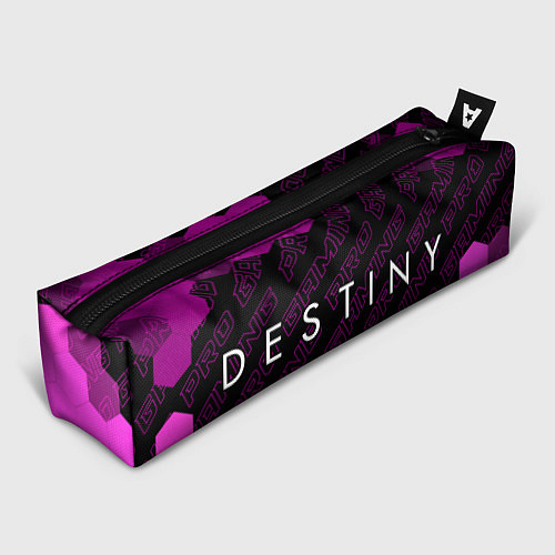 Пенал Destiny pro gaming: надпись и символ / 3D-принт – фото 1