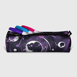 Пенал для ручек Фиолетовый космос - нейросеть, цвет: 3D-принт — фото 2