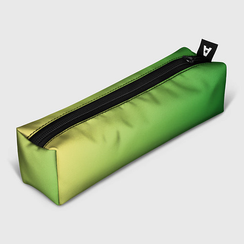 Пенал Градиент - зеленый лайм / 3D-принт – фото 1