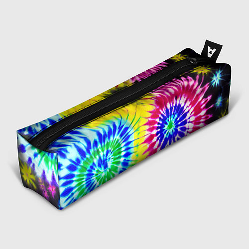Пенал Colorful floral composition - tie-dye / 3D-принт – фото 1