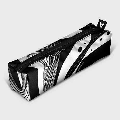 Пенал Abstract black and white composition / 3D-принт – фото 1