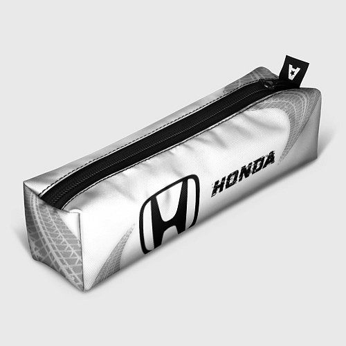 Пенал Honda speed на светлом фоне со следами шин по-гори / 3D-принт – фото 1