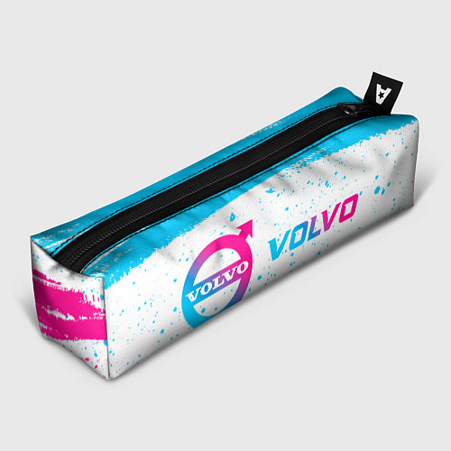 Пенал Volvo neon gradient style по-горизонтали / 3D-принт – фото 1