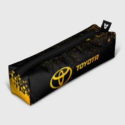 Пенал для ручек Toyota - gold gradient по-горизонтали, цвет: 3D-принт