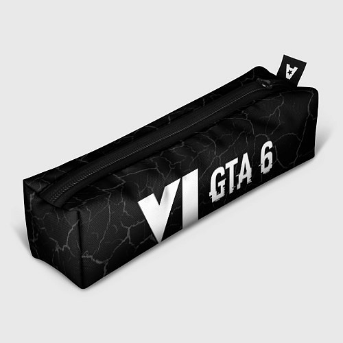 Пенал GTA 6 glitch на темном фоне по-горизонтали / 3D-принт – фото 1