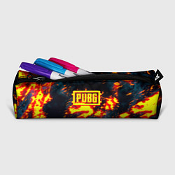 Пенал для ручек PUBG огненое лого, цвет: 3D-принт — фото 2